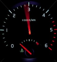 tachometer-while-speeding-up