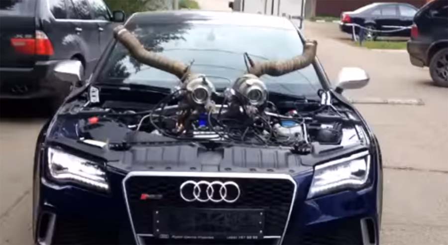 Ένα… σατανικό Audi RS7 